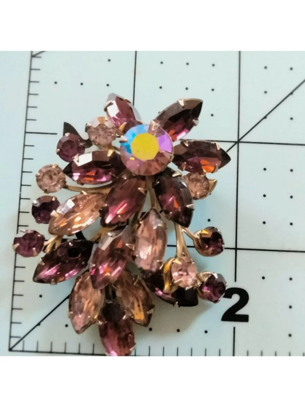 Vintage purple pink